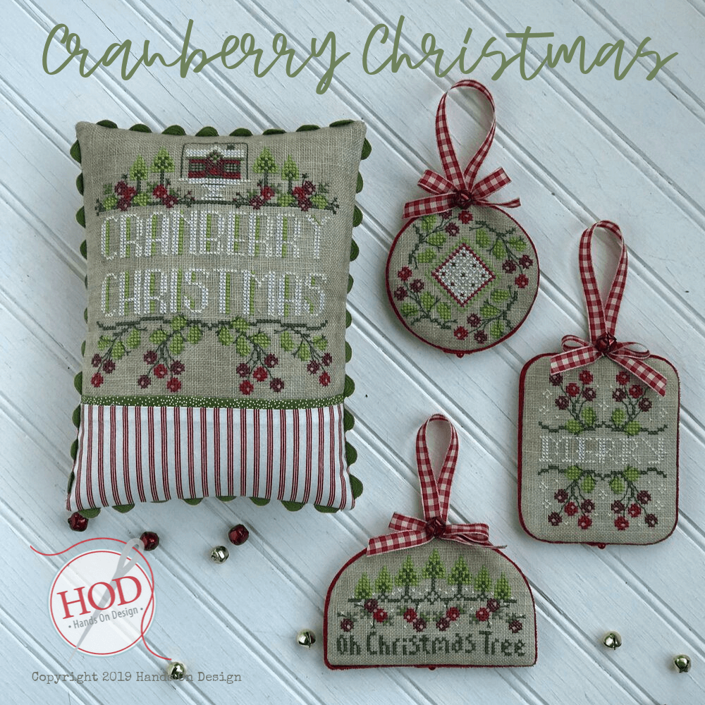 Eighth Day of Christmas Embroidery Kit