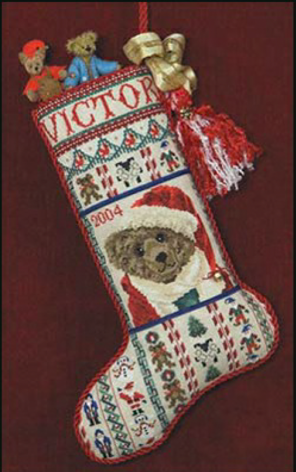 Surprise for a Squirrel Stocking Cross Stitch Kit, code NV-806 MP