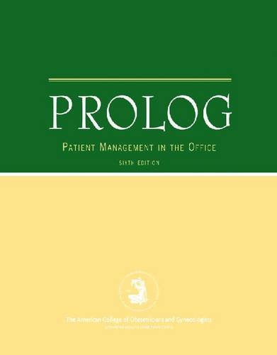 Book cover of 'Prolog: Patient Management in the Office' with green and yellow design.
[image_link]