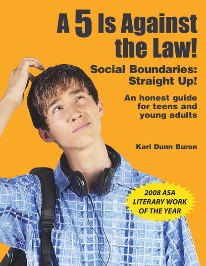 Book cover with a person wearing headphones and a backpack against an orange background
[image_link]