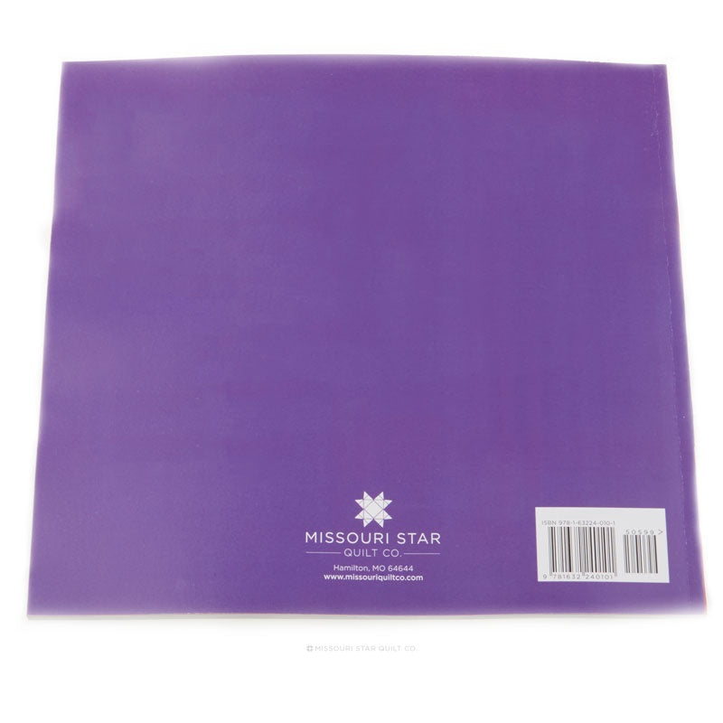 A square purple fabric or vinyl sheet with a white Missouri Star Print Co logo and barcode at the bottom, photographed on a white background.
[additional_image_link]