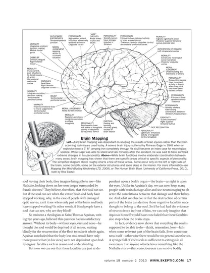 A printed informational page with a brain diagram, labeled brain regions, a legend, and several paragraphs of text on a white page.
[additional_image_link]