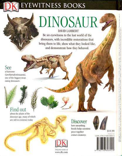 back cover book Dinosaur DK eyewitness book
Photo by Karen King [additional_image_link]