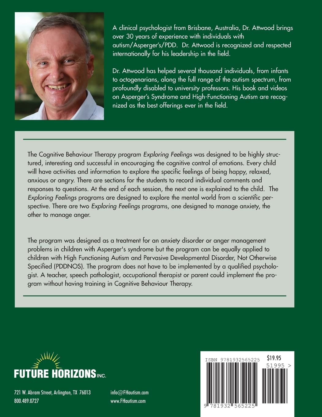 Back cover of a book with a psychologist's profile and text about a therapy program.
[additional_image_link]