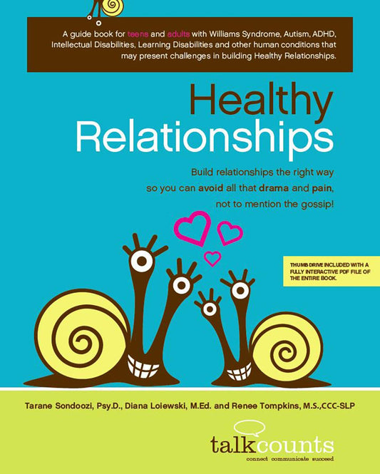 Book cover of 'Healthy Relationships' with cartoon snails and text on a blue background
[image_link]
