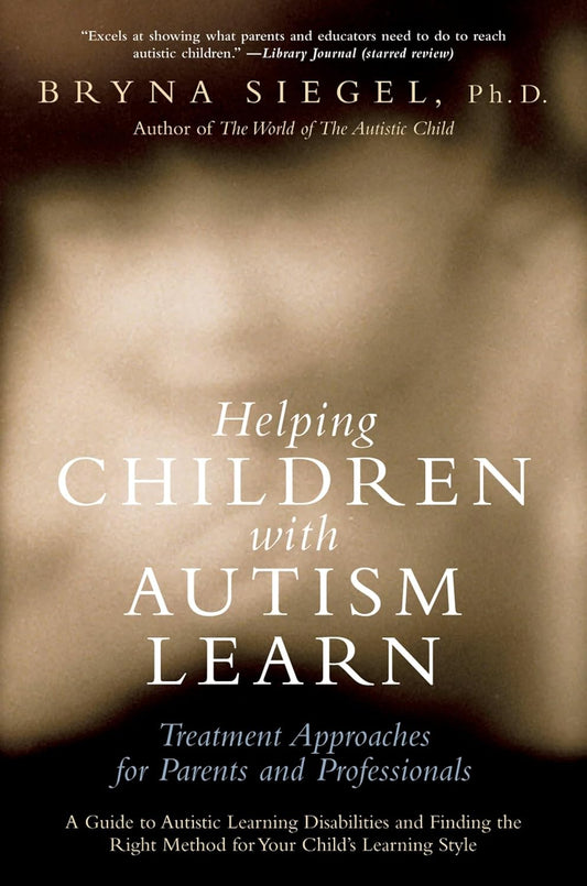This image features the cover of the book "Helping Children with Autism Learn: Treatment Approaches for Parents and Professionals" by Bryna Siegel, Ph.D.
Photo by Karen King [image_link]