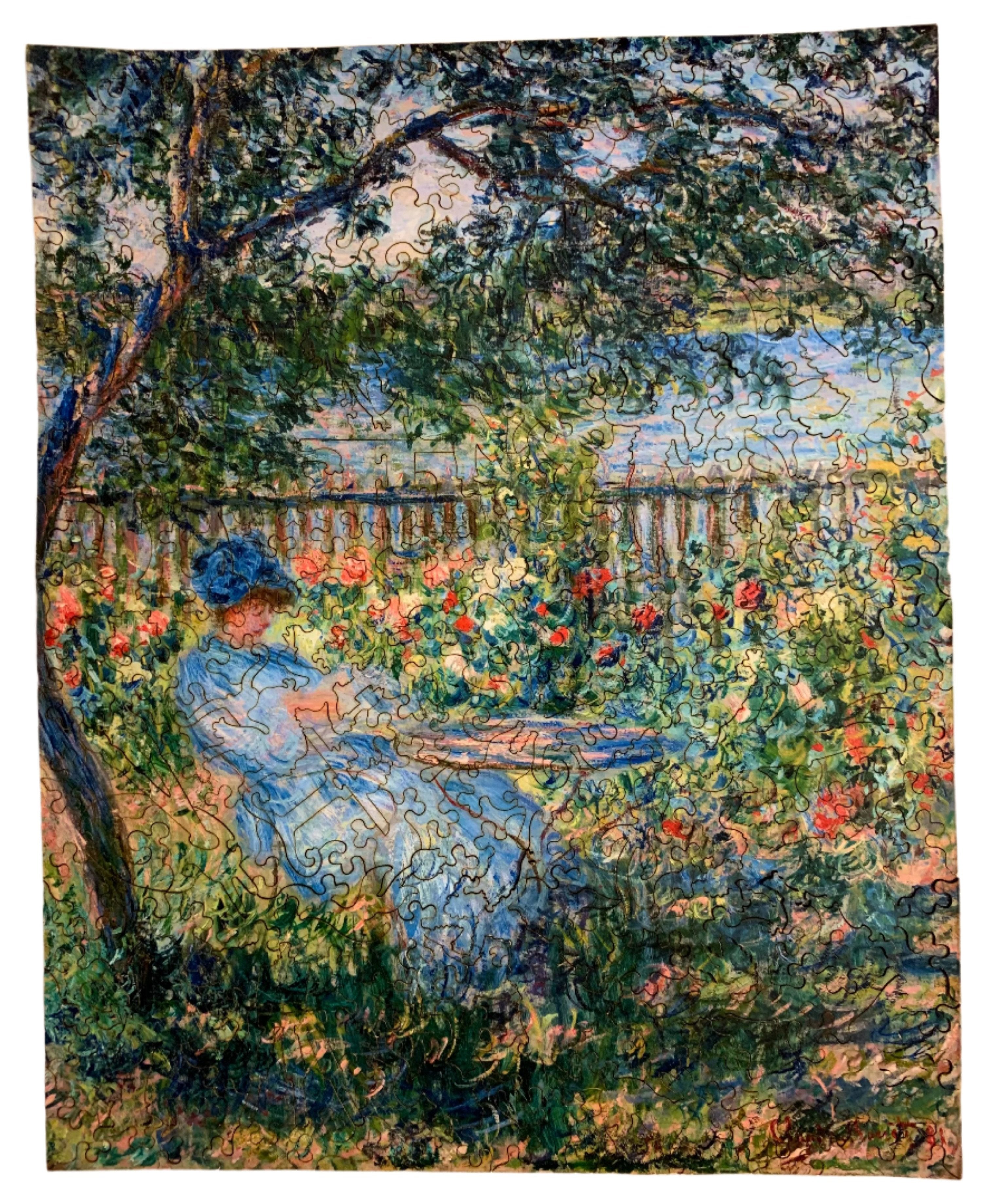 Monet's La Terrasse Wooden Jigsaw Puzzle 276 Pieces from Liberty