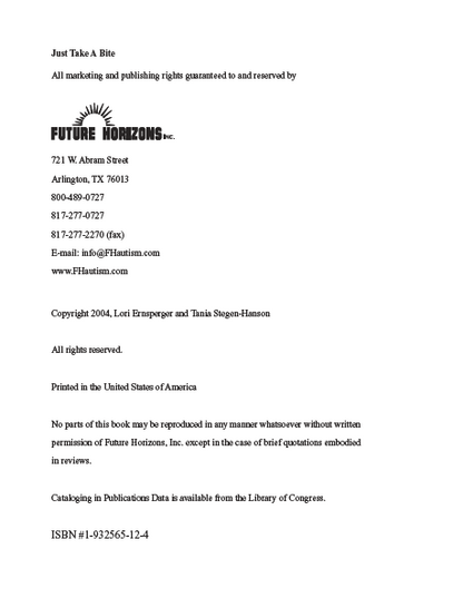Back cover of a book with contact information for Future Horizons Inc.
[additional_image_link]