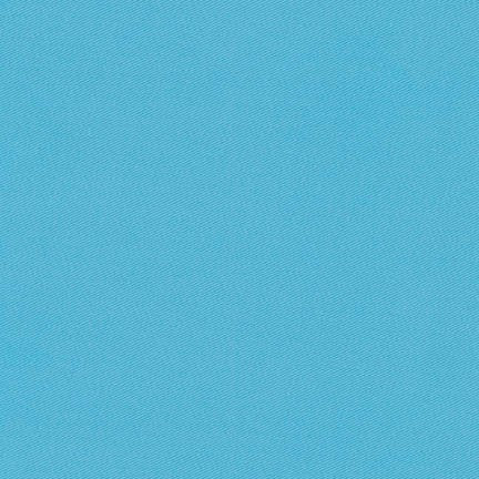 A close-up of a light blue textured fabric surface with a fine diagonal weave pattern.
Photo by RobertKaufman.com [image_link]