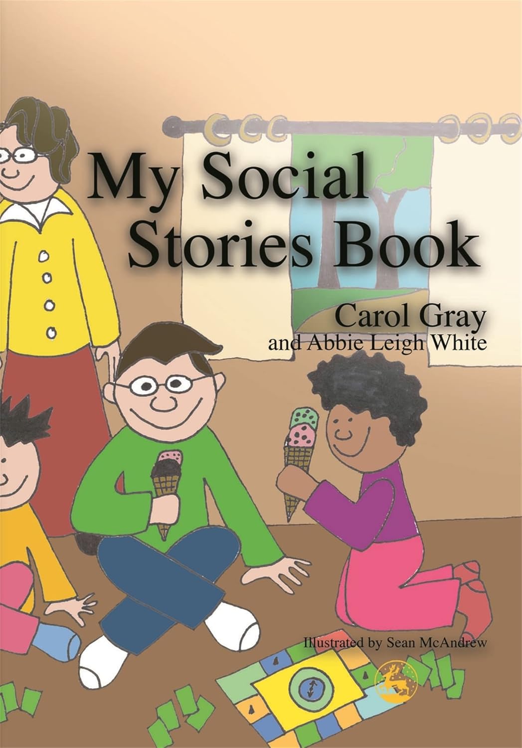 Book cover of 'My Social Stories Book' by Carol Gray and Abbie Leigh White with illustrations of children and a teacher.
[image_link]