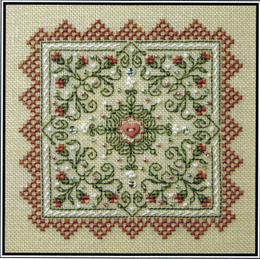 cross stitch of lovely floral filagree
Photo by The Sweetheart Tree [image_link]