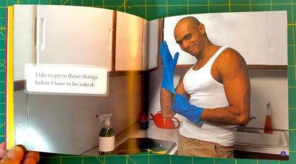 Man with gloves in kitchen
Photo by Karen King [additional_image_link]