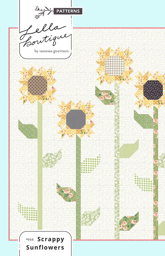 Pattern book cover with sunflower design and 'Lella Boutique' branding
Photo by Lella Boutique [image_link]