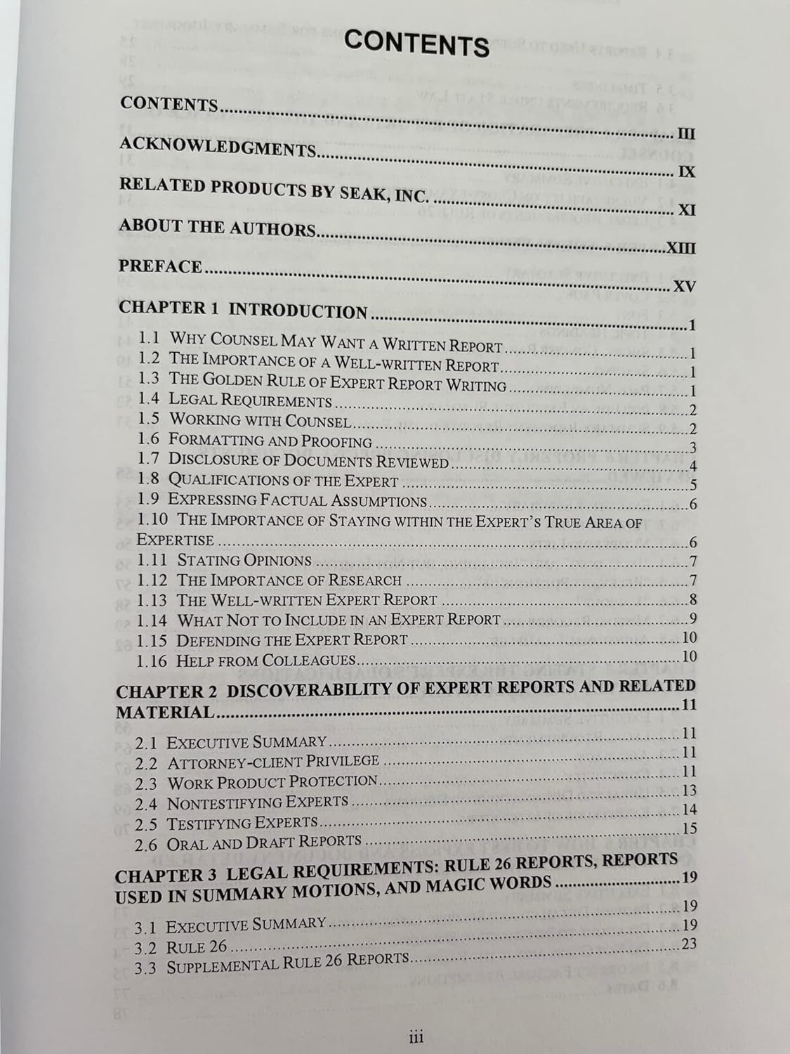 Table of contents page from a book or report with chapter headings and page numbers.
[additional_image_link]