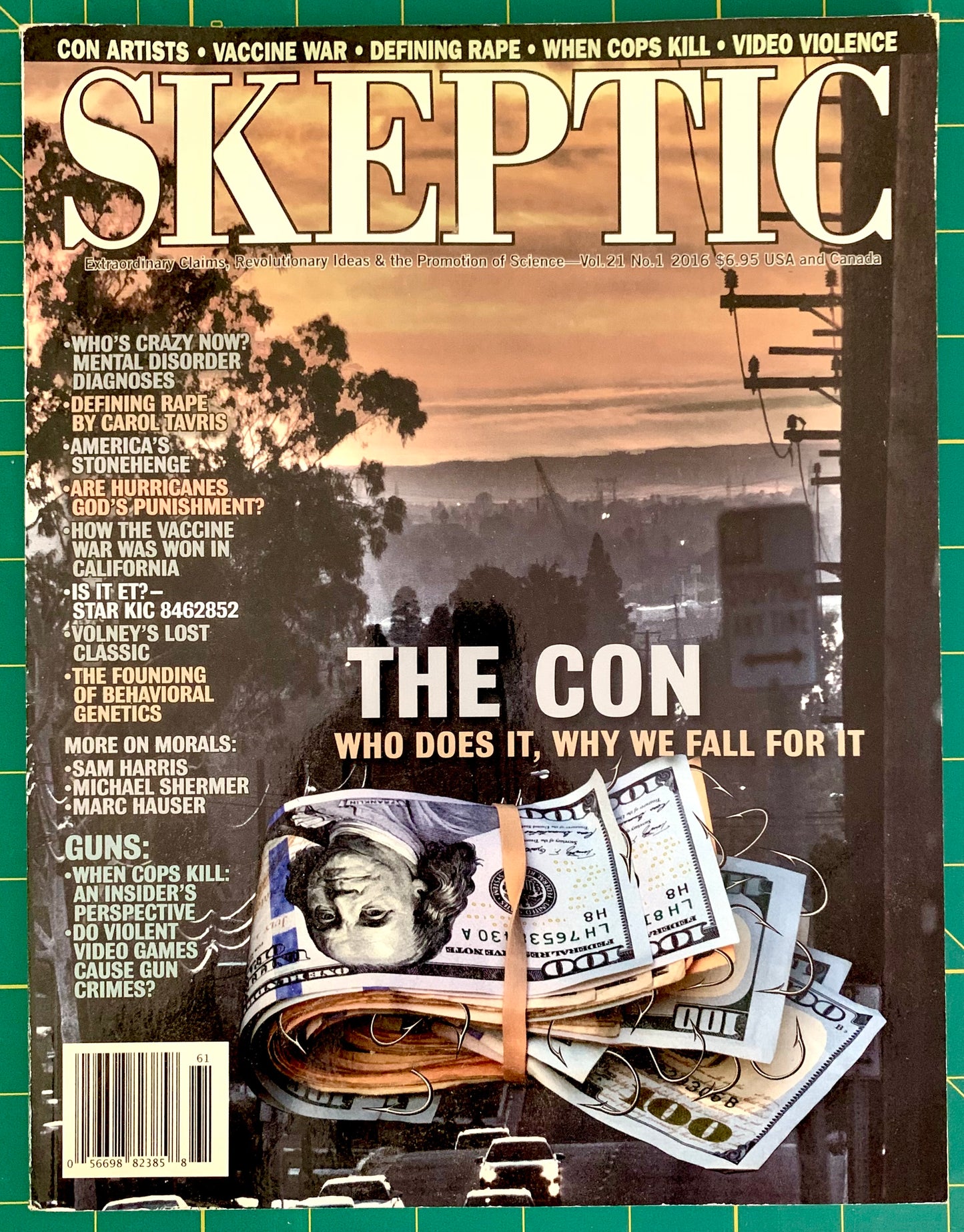 Skeptic Magazine (volume 21 number 1 2016 - Cover: The Con) by Michael Shermer
[image_link]