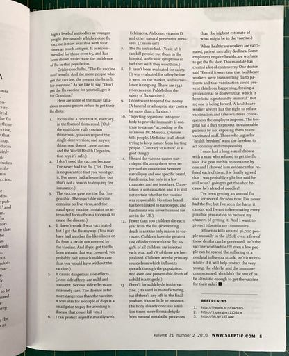 An open book page showing printed text about vaccines, with columns of black text on a white page and a small website watermark at the bottom.
[additional_image_link]