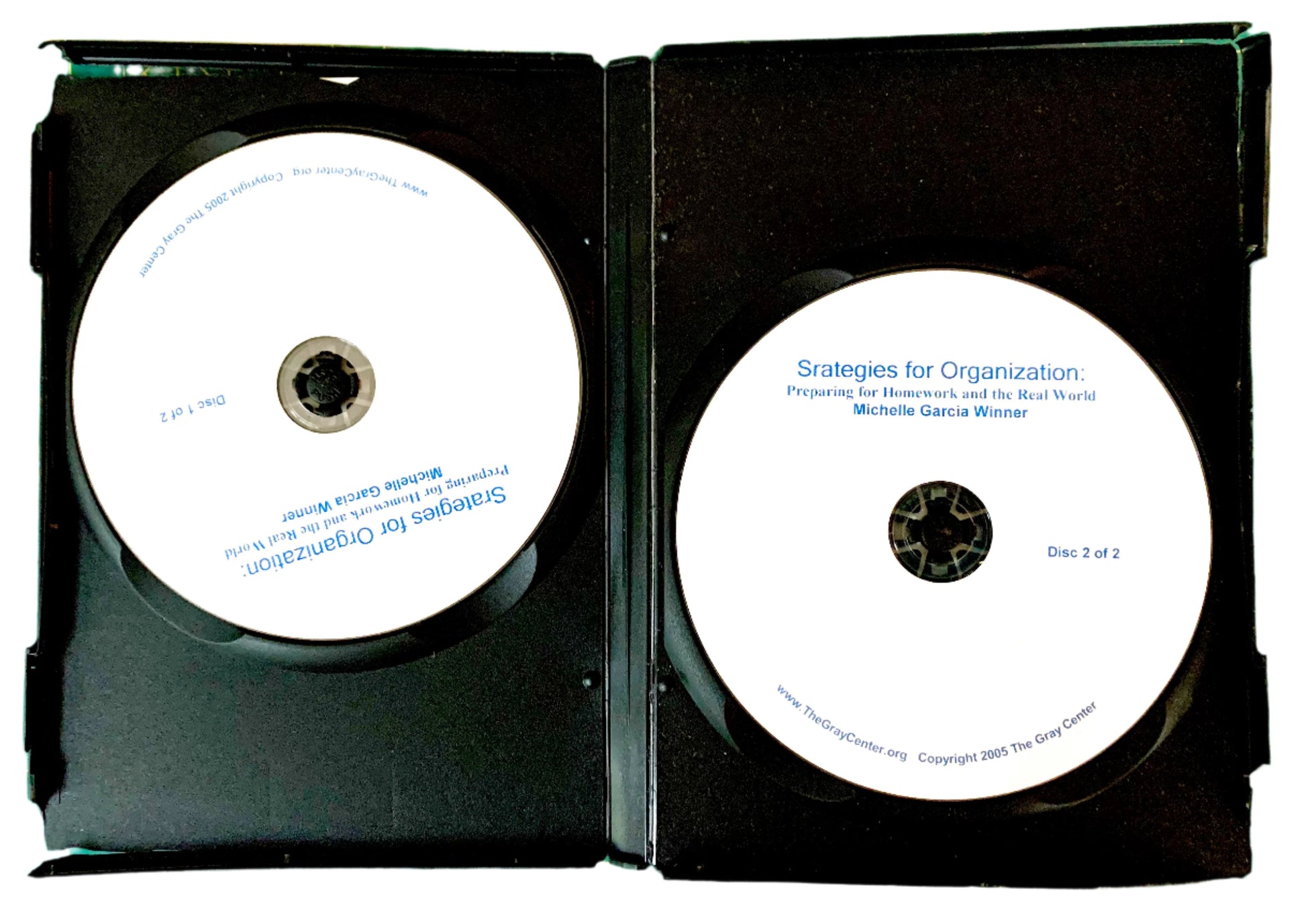 2 DVD Discs on strategies for organization
Photo by Karen King [additional_image_link]