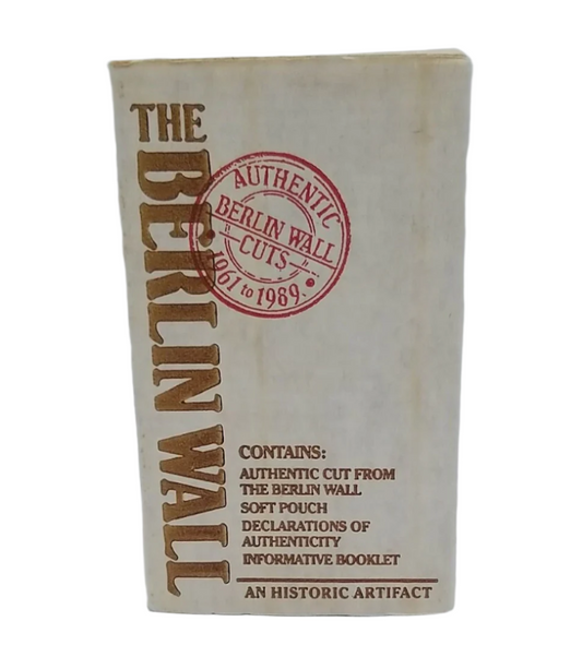 Product packaging for 'The Berlin Wall' with text and logo on a white background
[image_link]