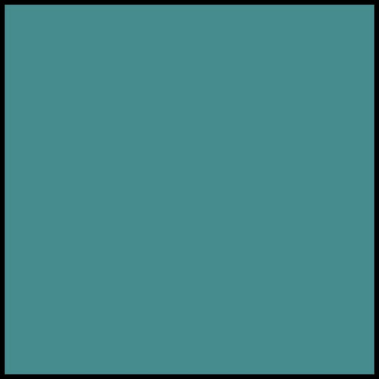 A solid aqua square with a thin black border.
Photo by Tildafabrics.com [image_link]