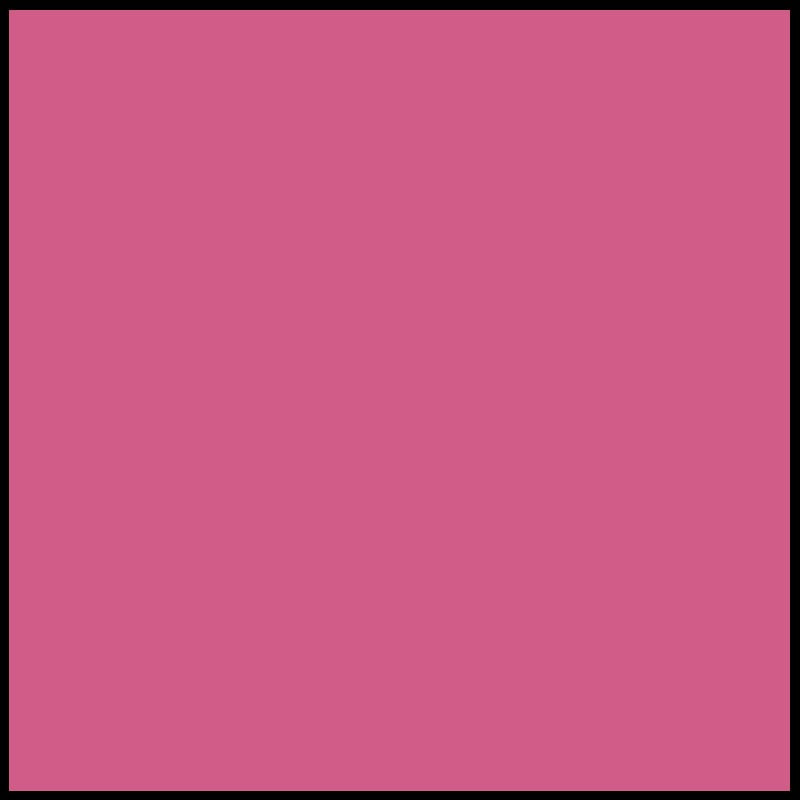 A solid cerise square with a thin black border.
Photo by Tildafabrics.com [image_link]