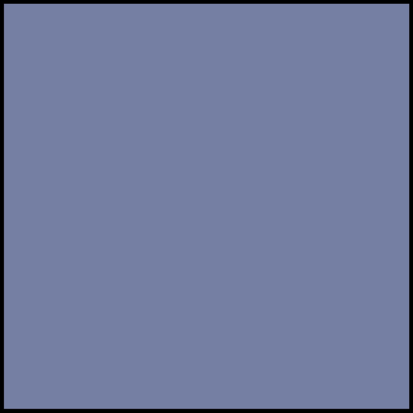 A solid blue fabric from the Tilda Basics Solid Lupine collection.
Photo by Tildafabrics.com [image_link]