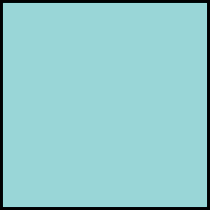 A solid sky teal fabric remnant piece.
Photo by Tildafabrics.com [image_link]