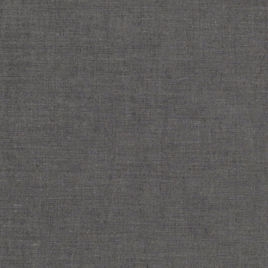 A dark gray solid fabric from the Chambray Basics collection.
Photo by Tildafabrics.com [image_link]
