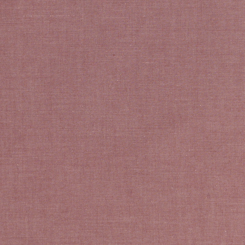 A 7.25 inch remnant piece of Chambray Basics Rosewood fabric with a solid pink color and a soft, rustic texture.
Photo by Tildafabrics.com [image_link]