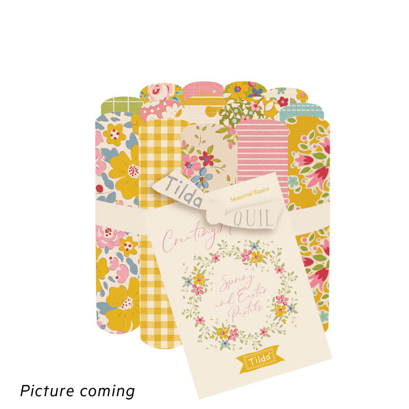 Floral and checkered fabric with Tilda branding on a white background.
Photo by Tildafabrics.com [image_link]