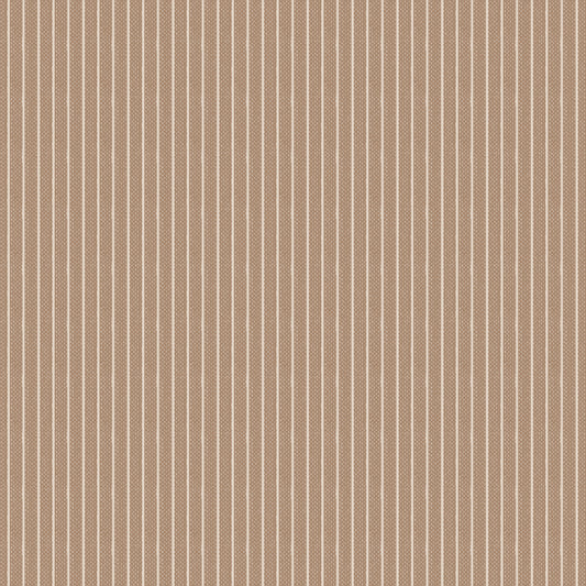 A close-up image of a beige textile with a striped pattern, likely a part of the Tilda Creating Memories Wovens fabric collection.
Photo by Tildafabrics.com [image_link]