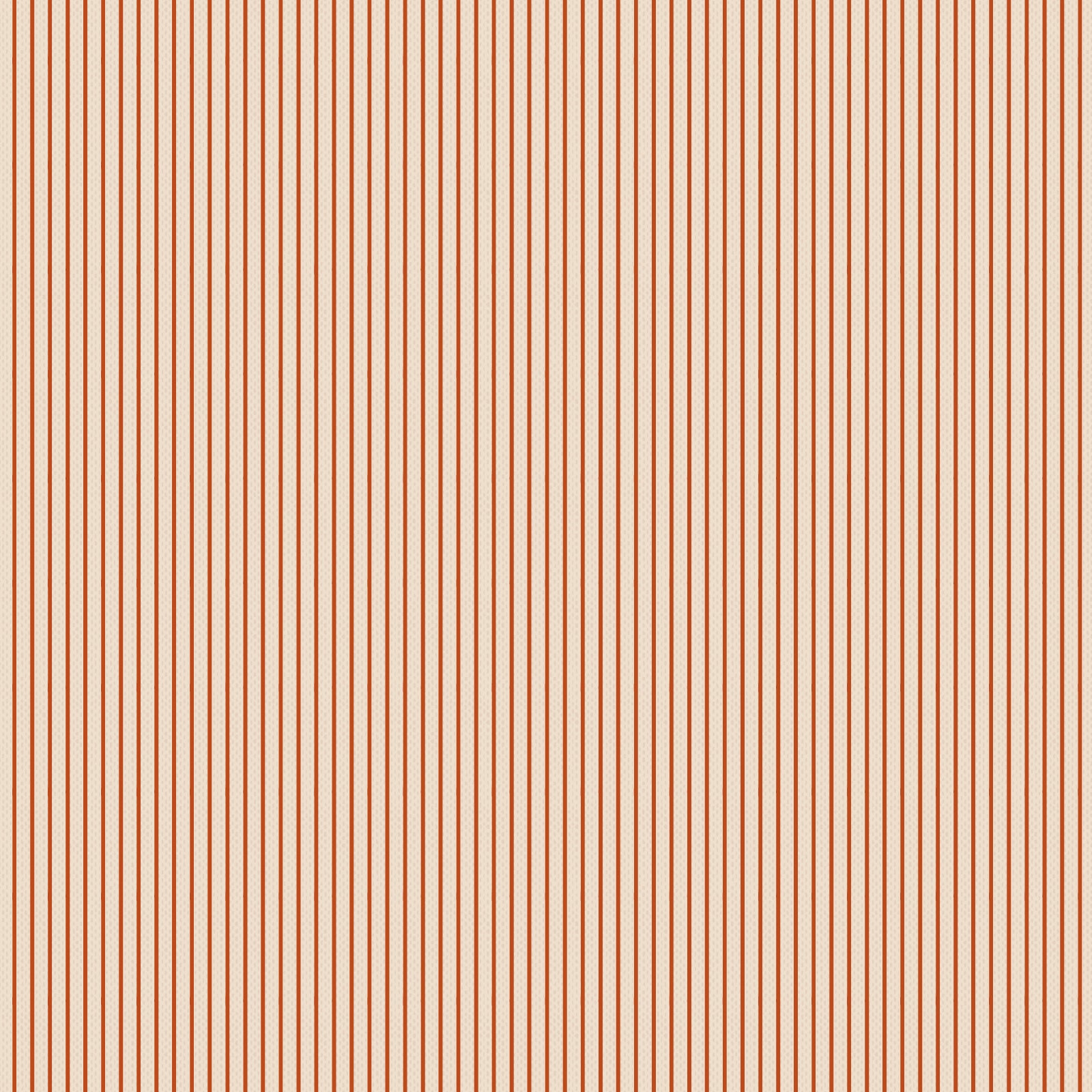 A striped fabric in a cream color with tiny stripes, part of the Tilda Fabrics Autumn collection.
Photo by Tildafabrics.com [image_link]