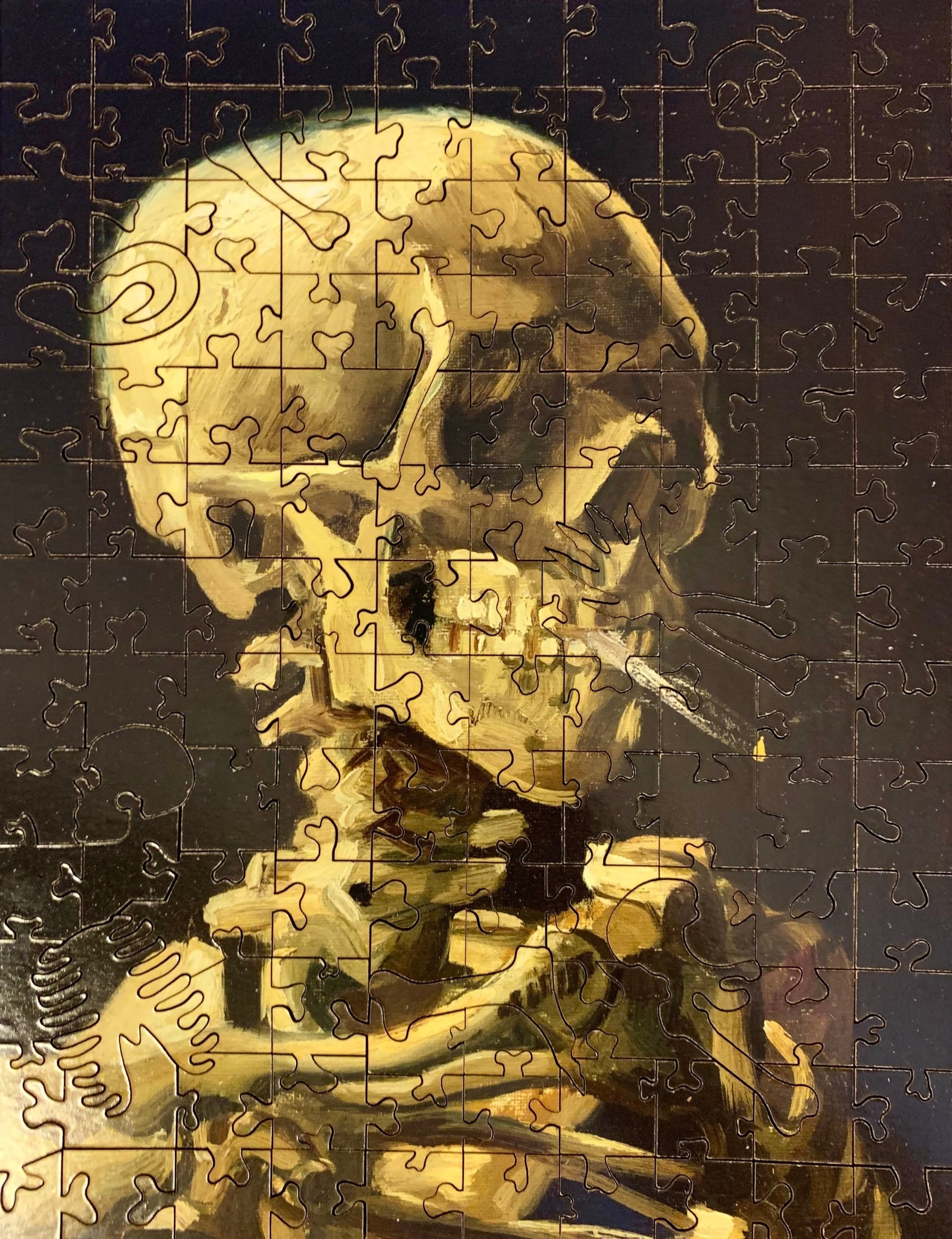 Vincent Van Gogh Smoking Skull Wooden Jigsaw Puzzle
Photo by Karen King [additional_image_link]