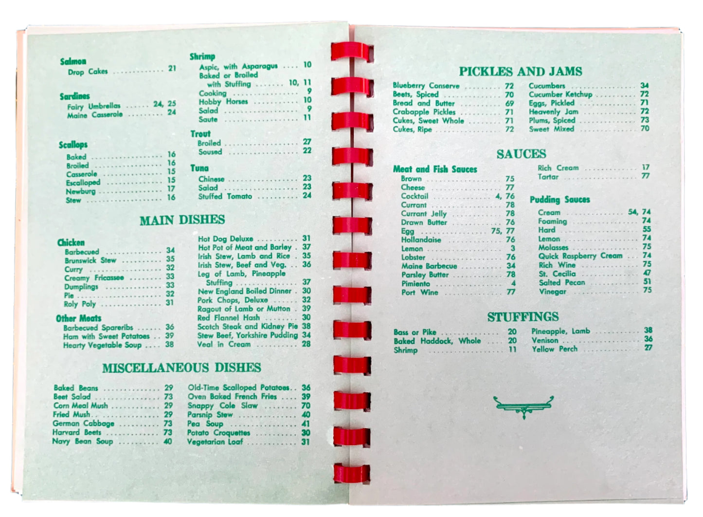 Menu with red binding on a white background
Photo by Karen King [additional_image_link]