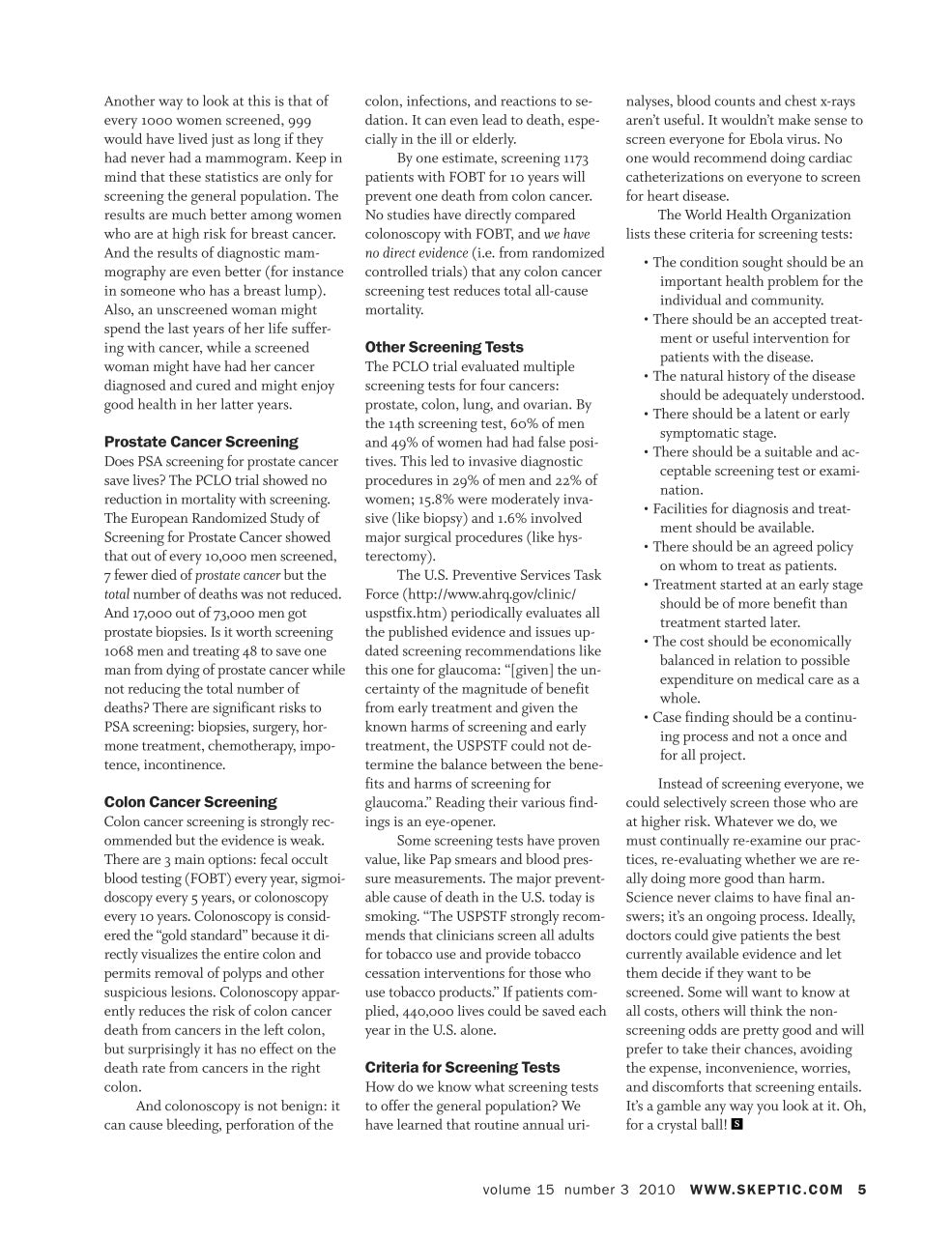 A scanned page from a medical journal or textbook, featuring columns of black text on a white page with the website 'www.SKEPTICFG.
[additional_image_link]