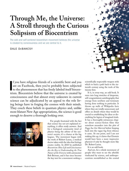 Through me, the universe: a stroll through the curious solipsism of biocentrism
[additional_image_link]