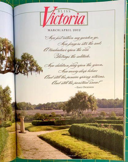 Garden with an Emily Dickinson quote
[additional_image_link]