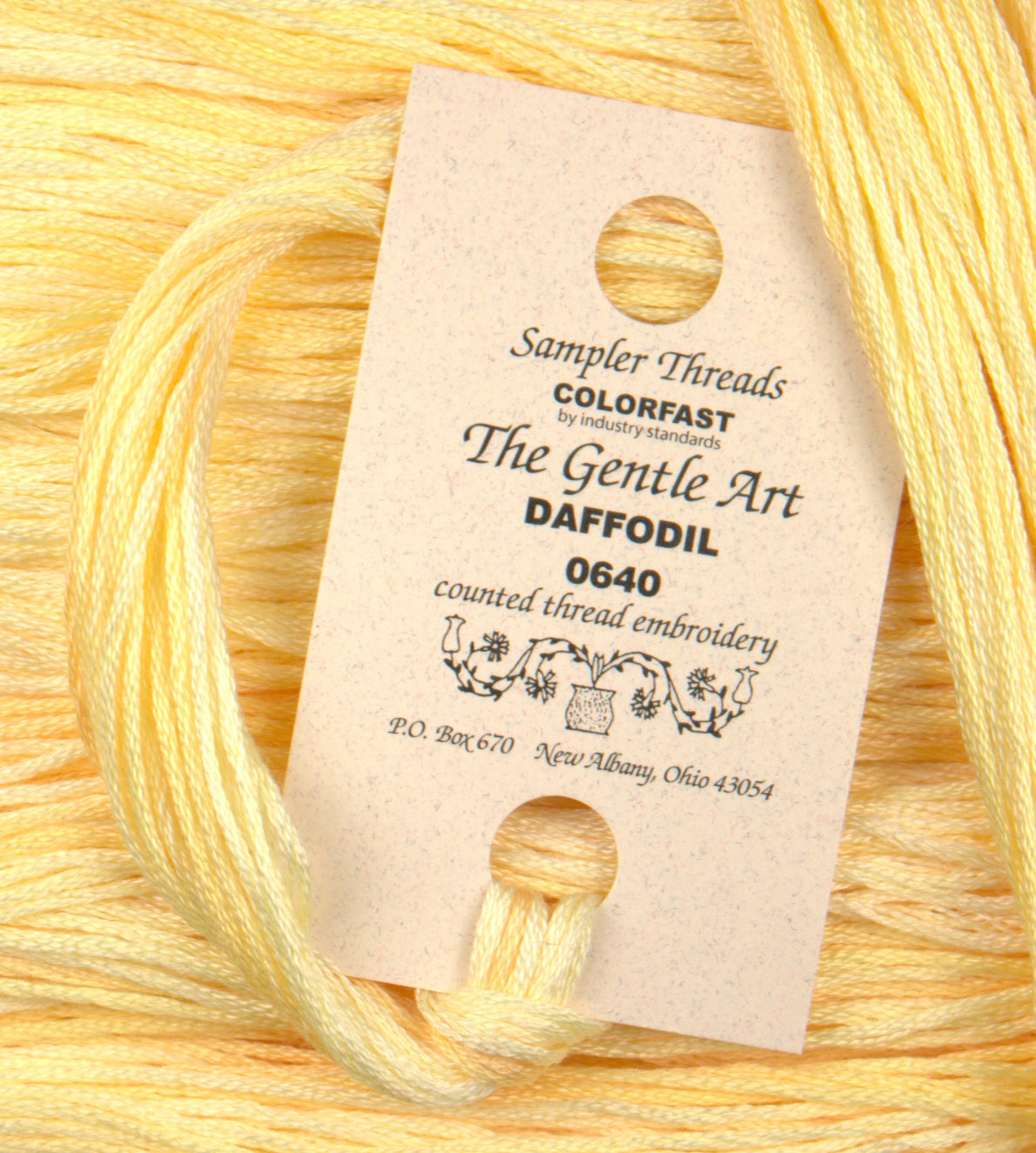 Gentle Art Sampler Threads Daffodil 5 Yards GAST-0640 – the-surgeon's-knots