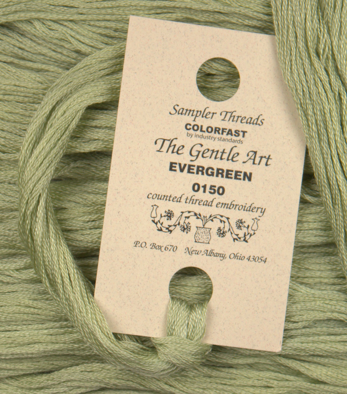 Gentle Art Sampler Threads Evergreen 5 Yards GAST-0150 for Embroidery ...