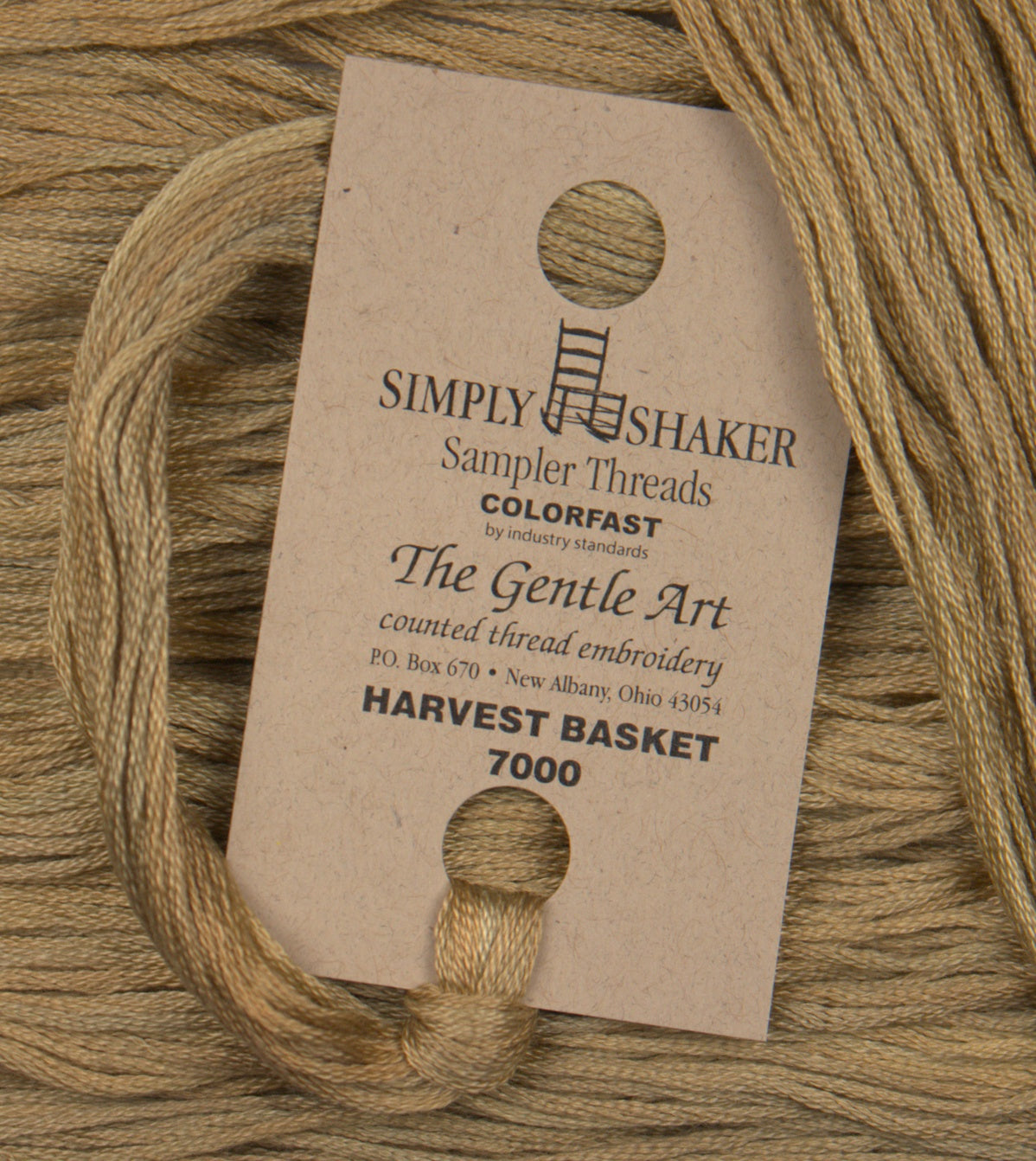 Gentle Art Sampler Threads Harvest Basket 5 Yards GAST-7000 for Embroi ...