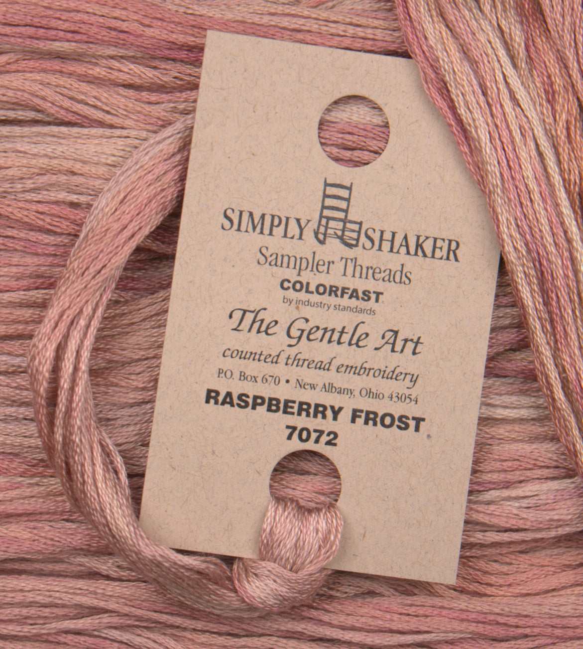 Gentle Art Sampler Threads Raspberry Frost 5 Yards GAST-7072 for Embro ...