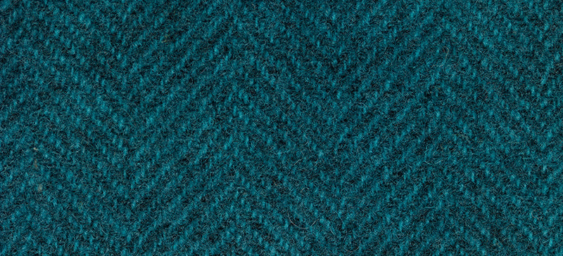 Ocean blue herringbone wool swatch.
Photo by WeeksDyeWorks.com [additional_image_link]