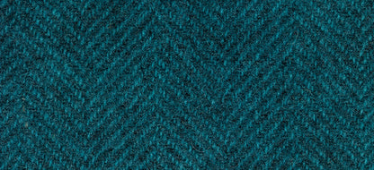 Ocean blue herringbone wool swatch.
Photo by WeeksDyeWorks.com [additional_image_link]