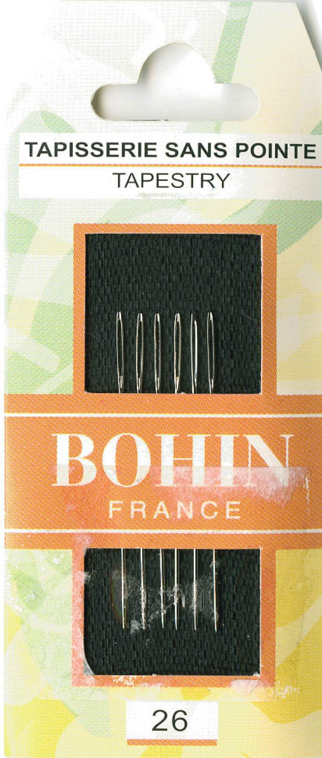 Bohin Tapestry Needles No. 26 6 Needles