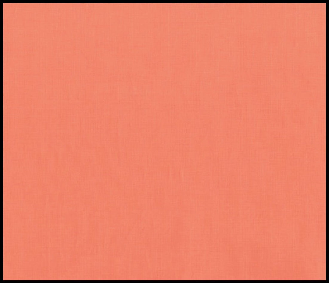 One yard of Cotton Couture Geranium fabric by Michael Miller Fabrics in solid orange color.
[image_link]