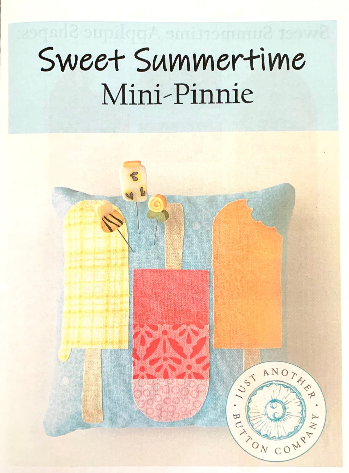 Sweet Summertime mini pinnie pattern.
Photo by JustAnotherButtonCompany.com [additional_image_link]