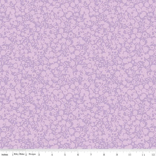 A purple fabric from the Wiltshire Shadow Collection with an orchid tonal leaf and berry print.
Photo by RileyBlakeDesigns.com [image_link]