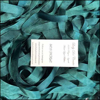 Sea Pickle green ribbon.
Photo by Lady Dot Creates [additional_image_link]