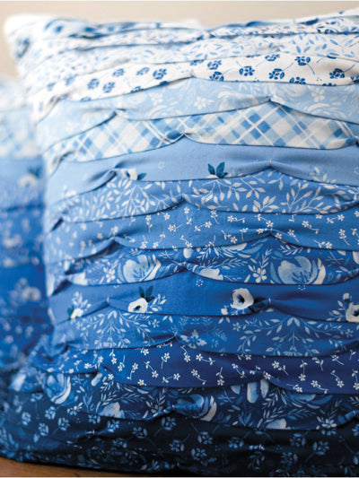 Prim Pillow pattern by Briar Hill Designs with a scalloped effect using hand-stitched pin tucks.
Photo by Briar Hill Designs [additional_image_link]