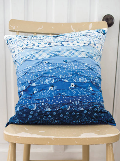 Prim Pillow pattern by Briar Hill Designs with a scalloped effect using hand-stitched pin tucks.
Photo by Briar Hill Designs [additional_image_link]