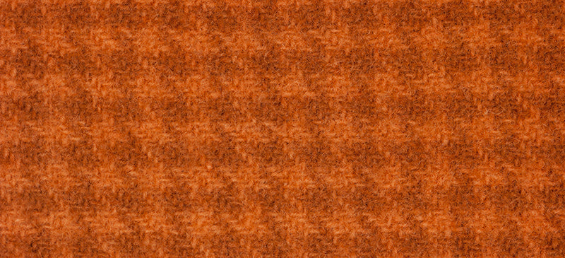Orange houndstooth wool swatch.
Photo by WeeksDyeWorks.com [additional_image_link]